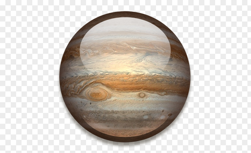 Solar System Jupiter Planet ICO Icon PNG