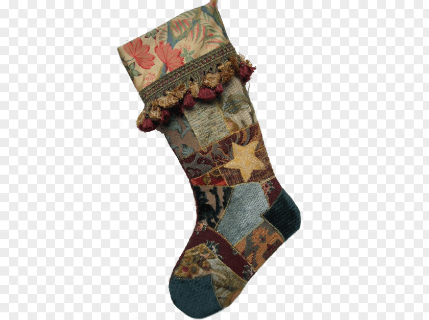 Year End Clearance Sales Christmas Stockings Crazy Quilting Victorian Era Edwardian PNG
