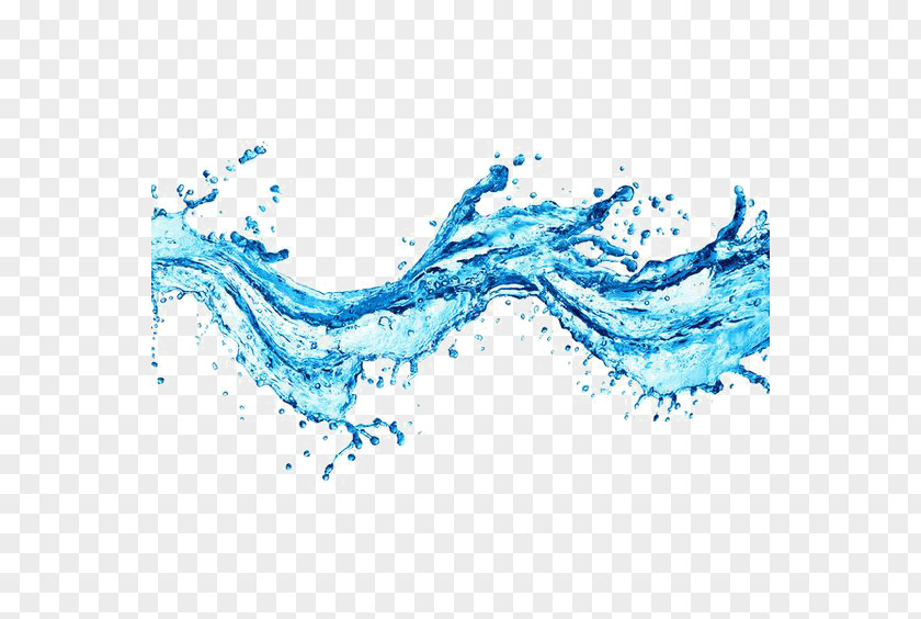 Blue Water Droplets Splash Drop Stock Photography PNG