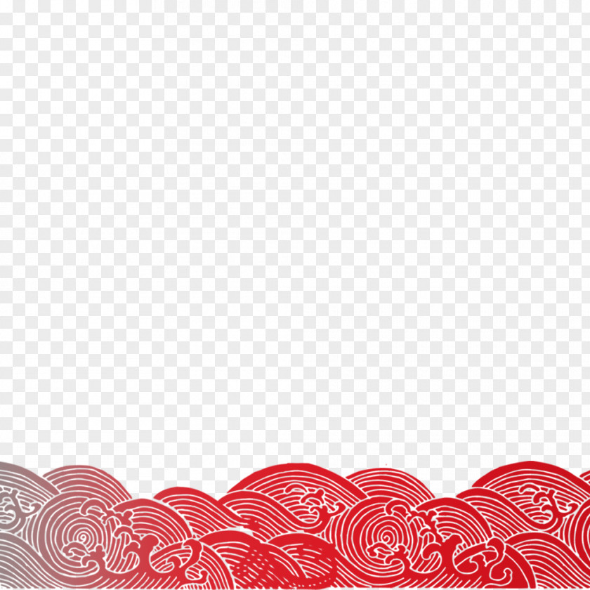 Chinese Wind Pattern Motif PNG