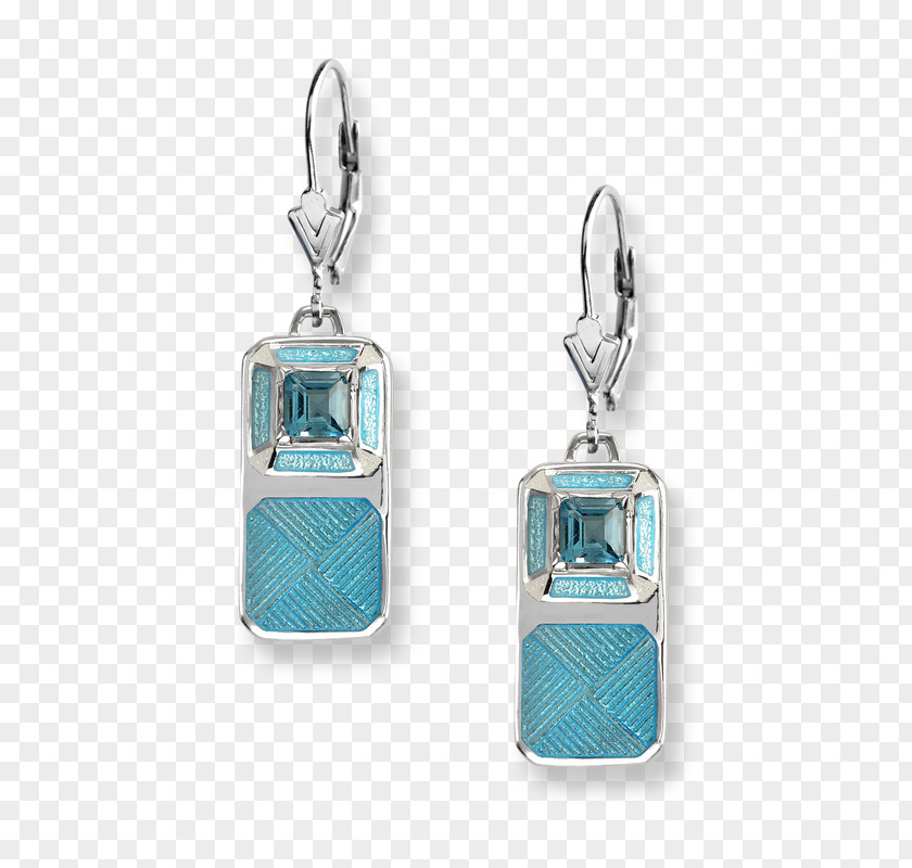 Silver Turquoise Earring Charms & Pendants Body Jewellery PNG