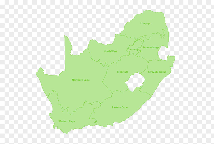 South Africa Vector Map Royalty-free PNG