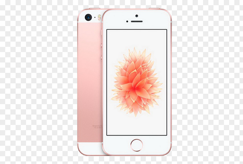 Apple Telephone Rose Gold LTE PNG