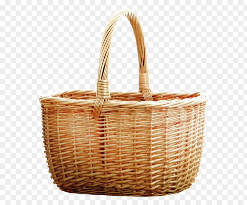 Basket Rattan Clip Art PNG