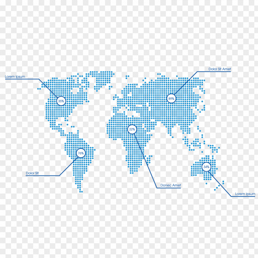 Blue Map Globe World PNG
