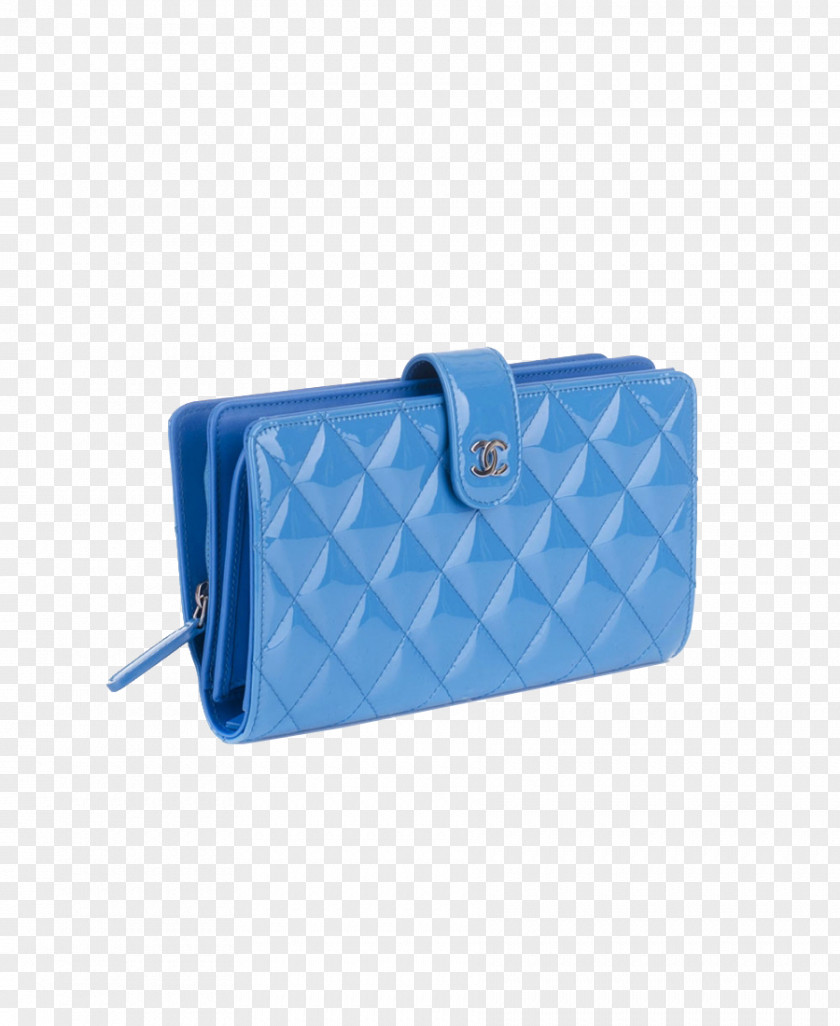CHANEL Female Models Blue Bag Purse Chanel Handbag Wallet Coin PNG
