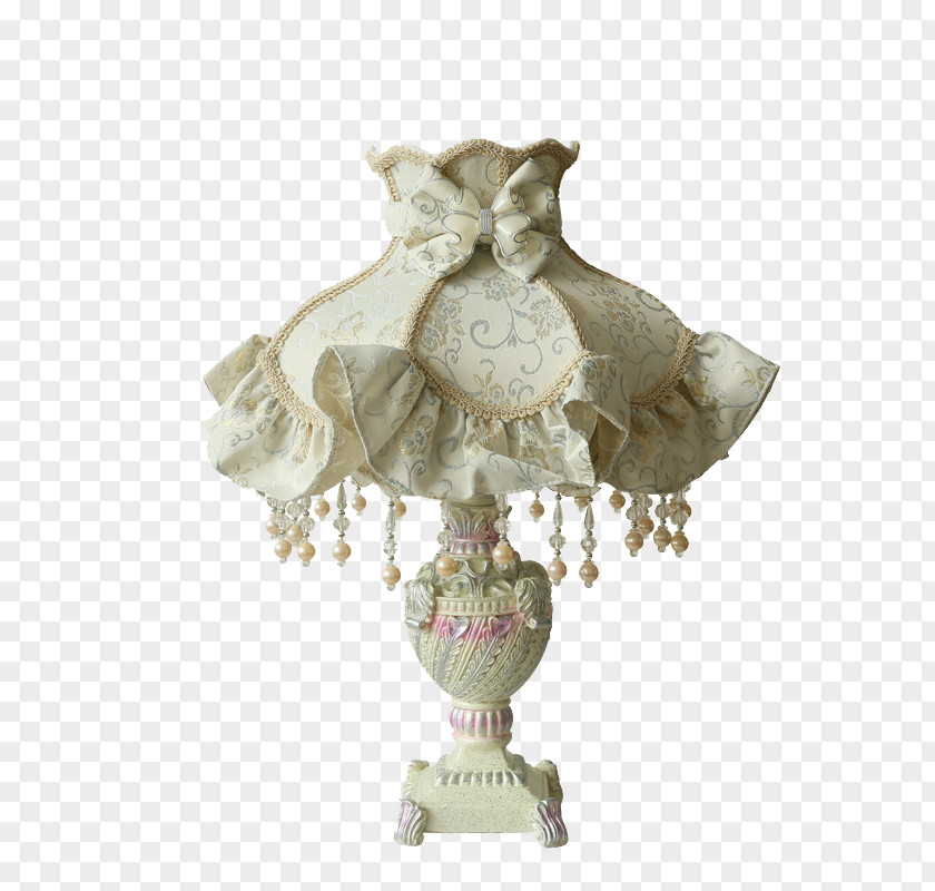 Warmly Decorated Lavish Wedding Table Lamp Lighting PNG