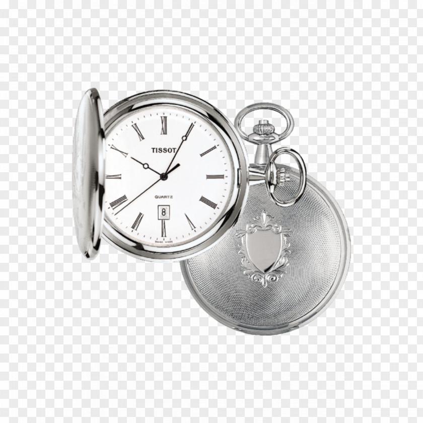 Watch Tissot Pocket Savonnette Quartz Clock PNG