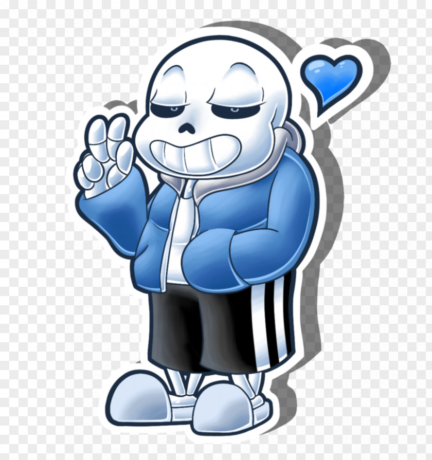 Cool Undertale Video Game Fan Art Character PNG