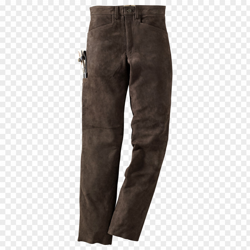Jeans Lederhosen Pants Leather Hunting PNG