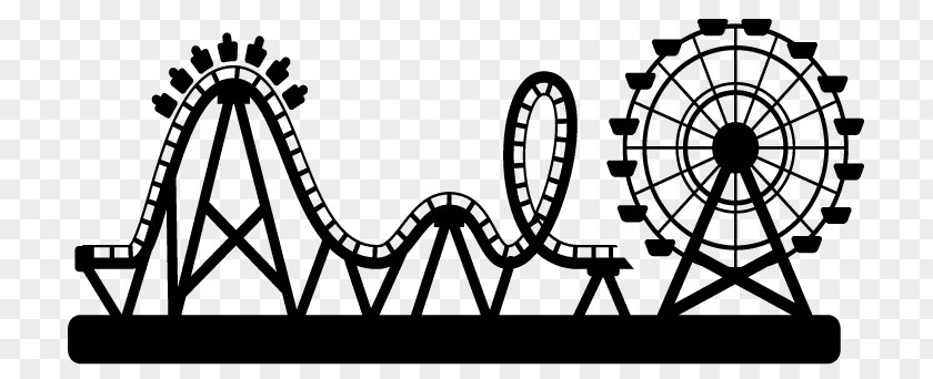 Park Amusement Roller Coaster Water Clip Art PNG