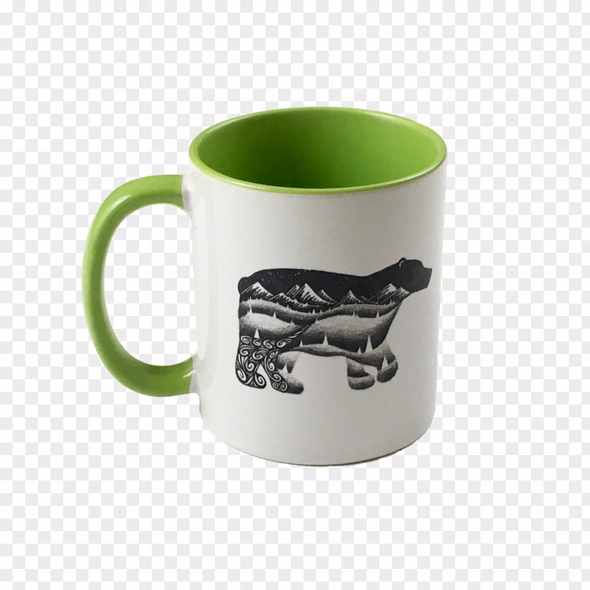 Wolf Totem Coffee Cup Mug T-shirt Ceramic Handle PNG