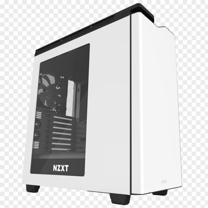 Computer Cases & Housings NZXT Technologies H440 Mid Tower Chassis Case Nzxt PNG