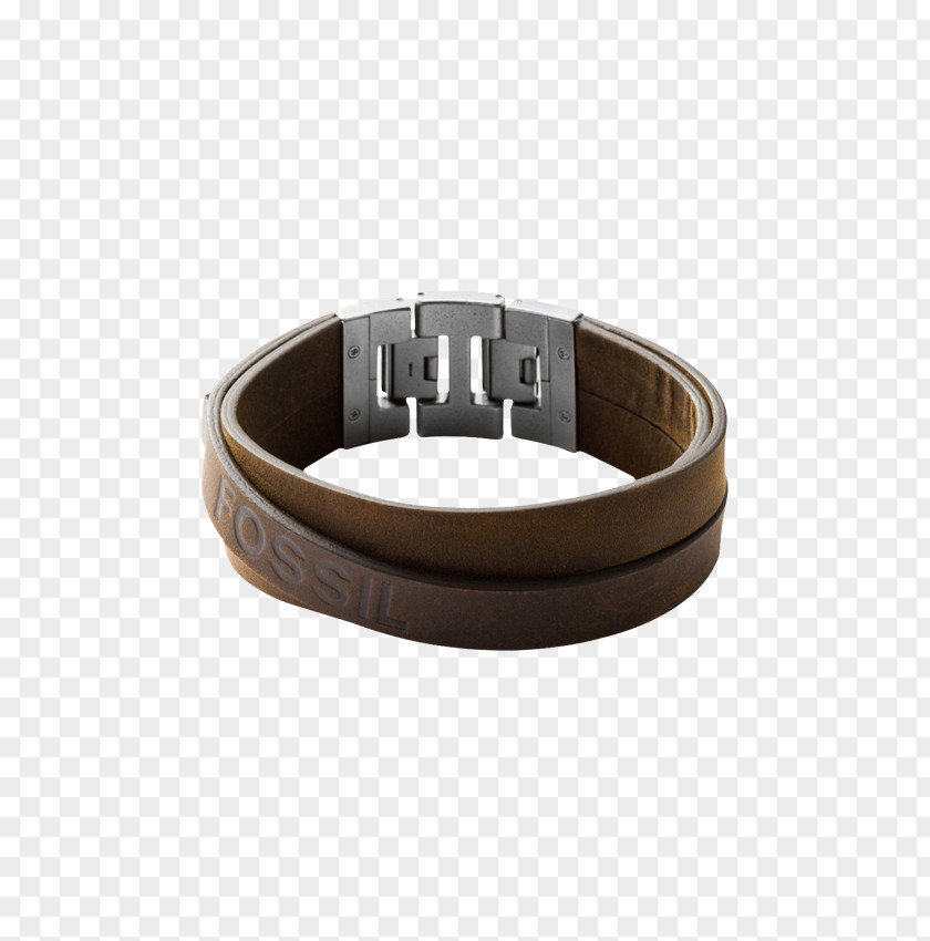 Jewellery Bracelet Leather Fossil Group Steel PNG
