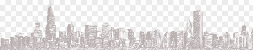 Style Blackandwhite City Cartoon PNG