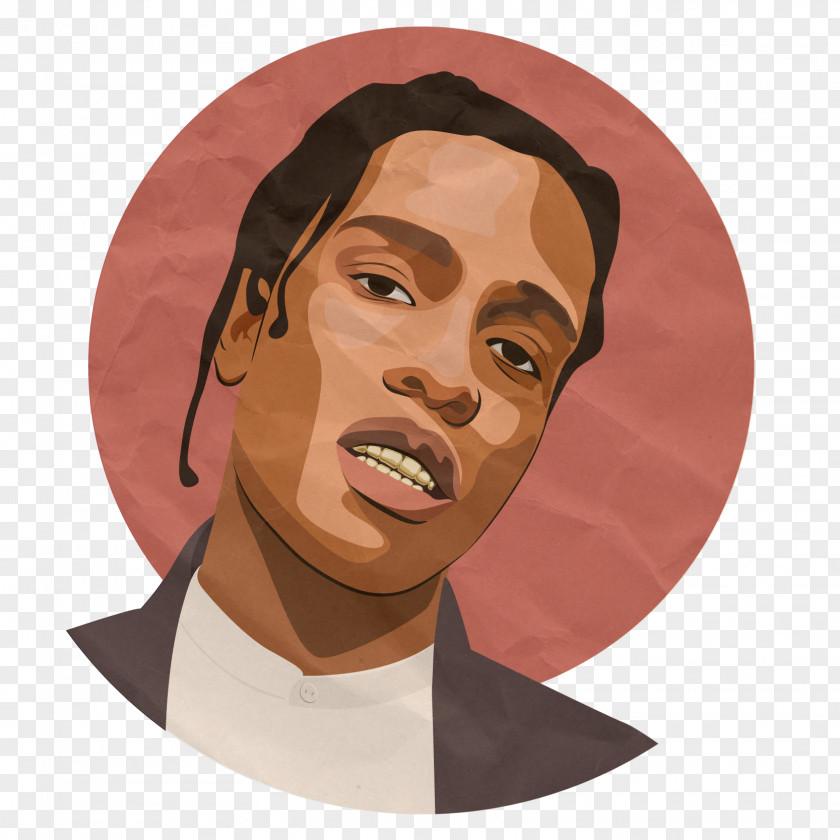 A$AP Rocky ASAP Mob Art Drawing PNG