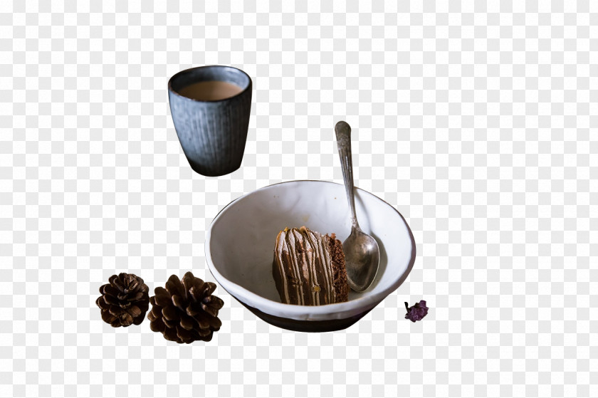 Chocolate Cake Espresso Coffee Cup Cafe Ceramic PNG