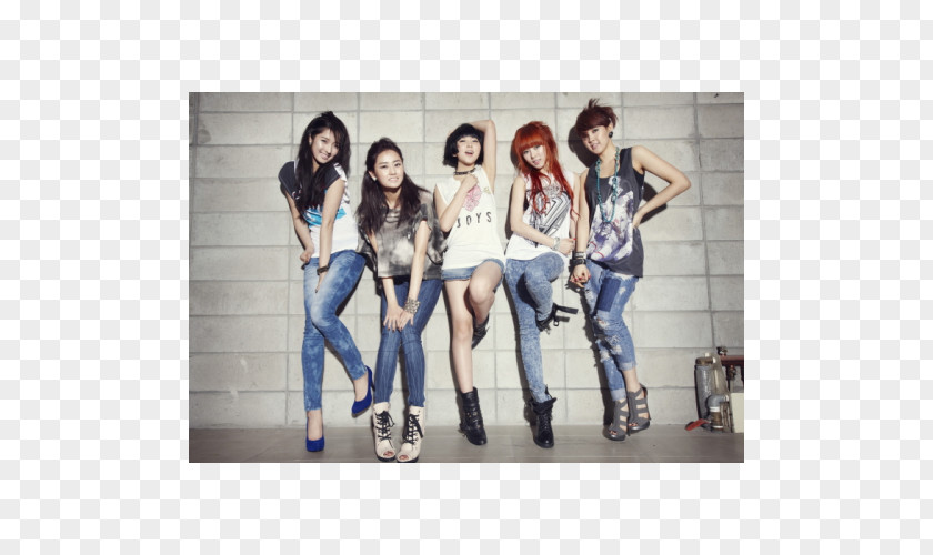 Crazy 4Minute Hit Your Heart FIRST Song K-pop PNG