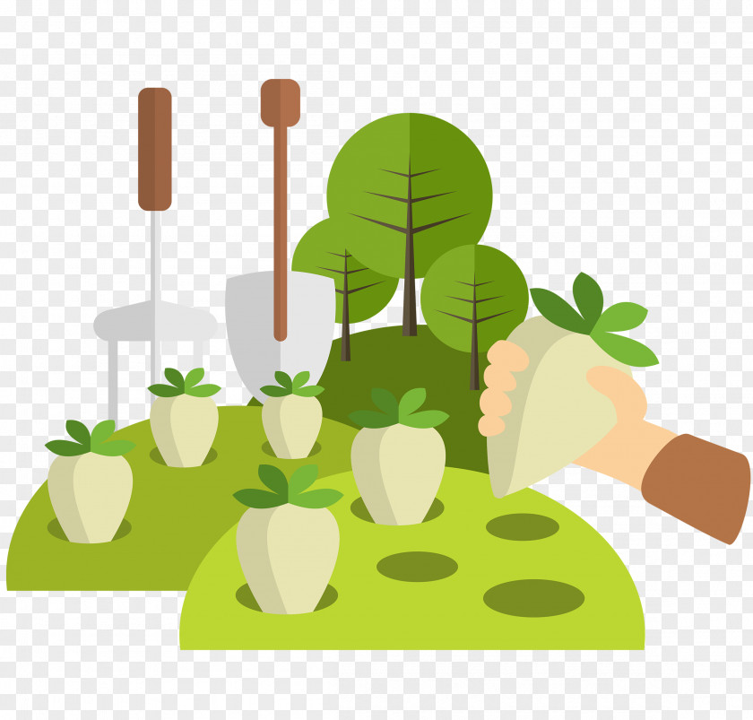 Harvesting Horizontal Vector Graphics Design Illustration Image PNG