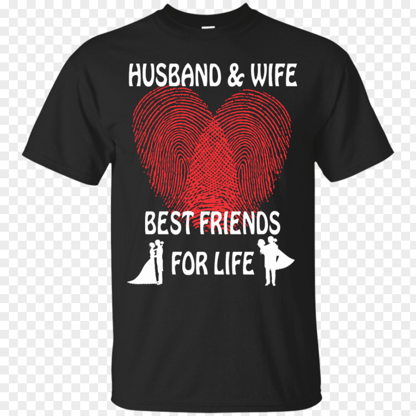 Husband And Wife T-shirt Hoodie Top Sleeve PNG