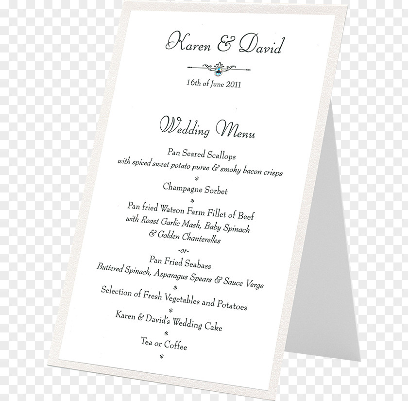 Menu Wedding Invitation Place Cards Swarovski AG PNG