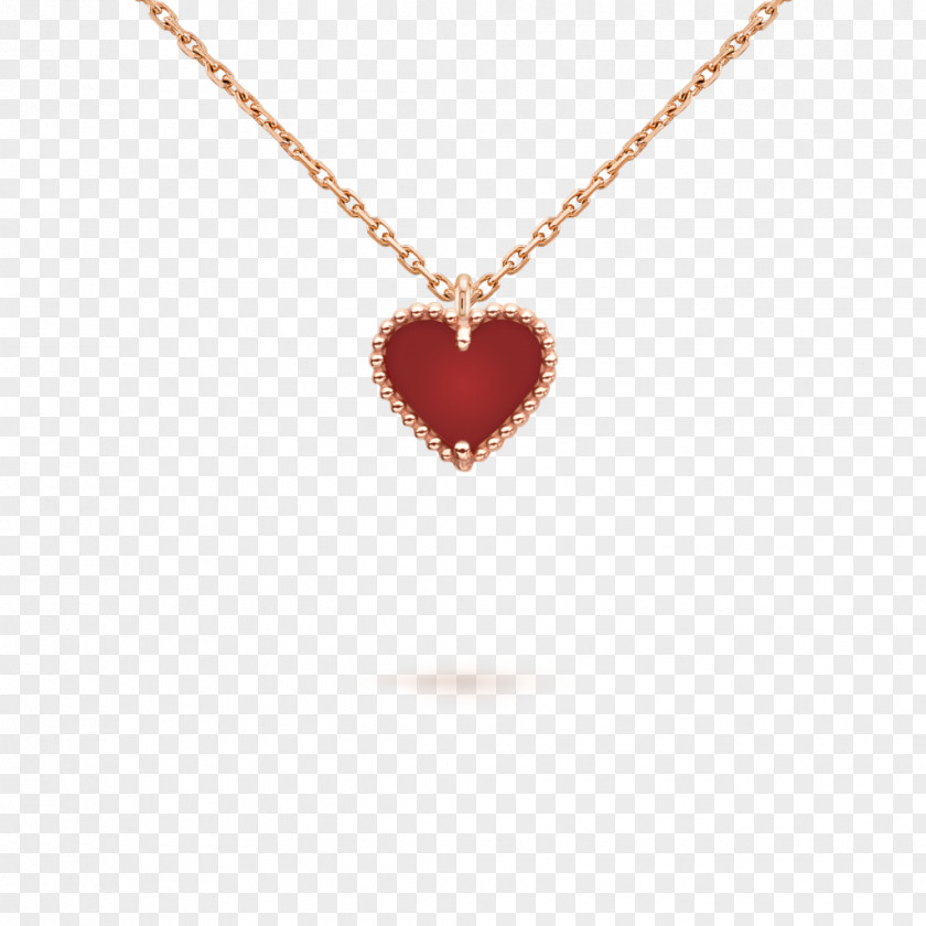 Necklace Ruby Van Cleef & Arpels Charms Pendants Jewellery PNG