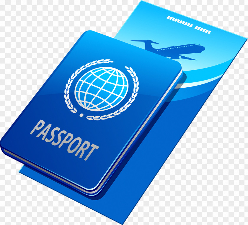 Passport Tickets Clip Art PNG