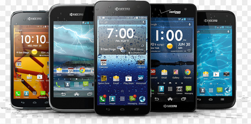 Phone Models Feature Smartphone Kyocera Hydro ELITE Telephone PNG