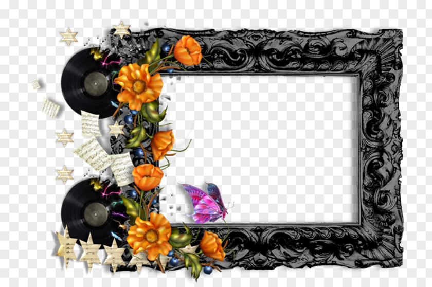 Picture Frames 0 Floral Design 1 PNG