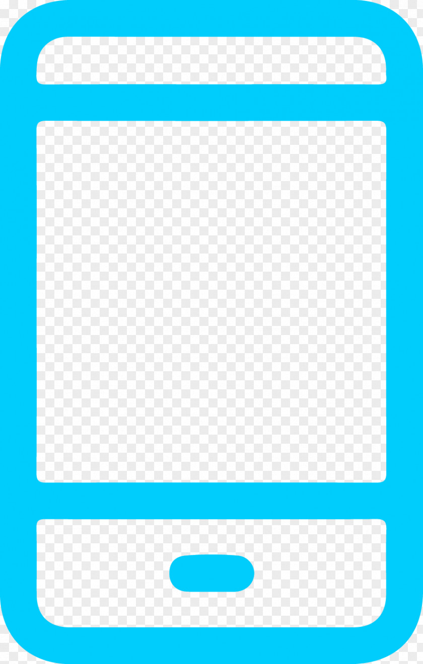 Rectangle Azure Card Background PNG