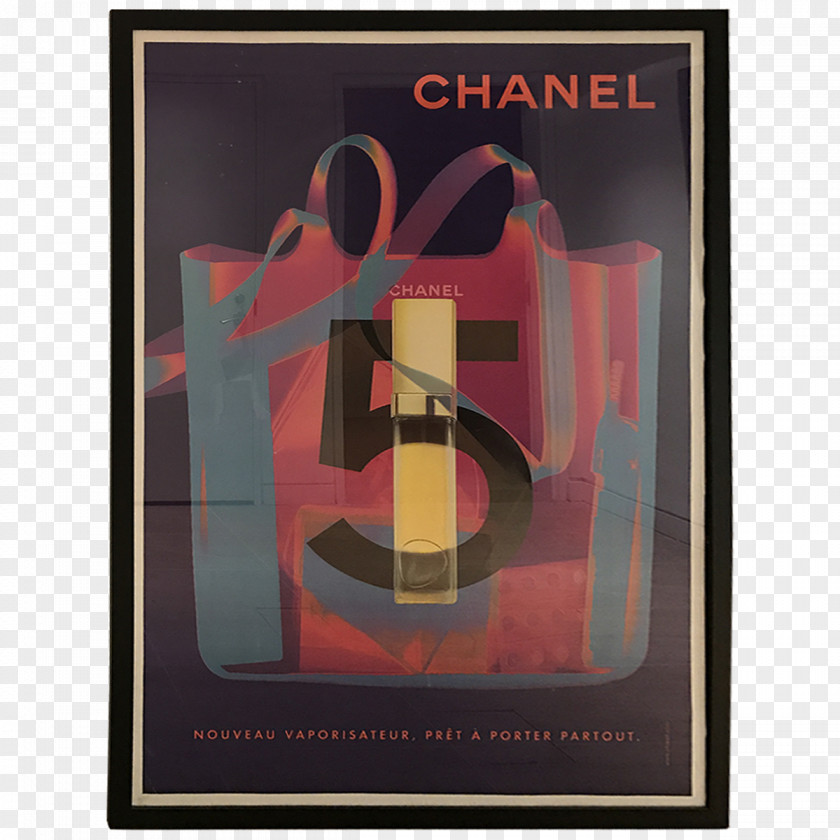 Chanel No. 5 Poster Screen Printing PNG