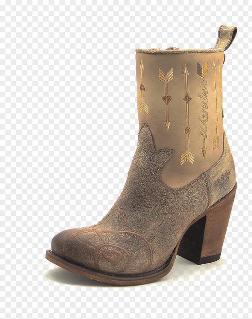 Continental Arrow Cowboy Boot Footwear Shoe Brown PNG