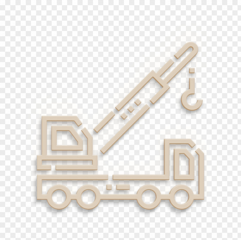 Crane Icon Vehicles Transport Truck PNG