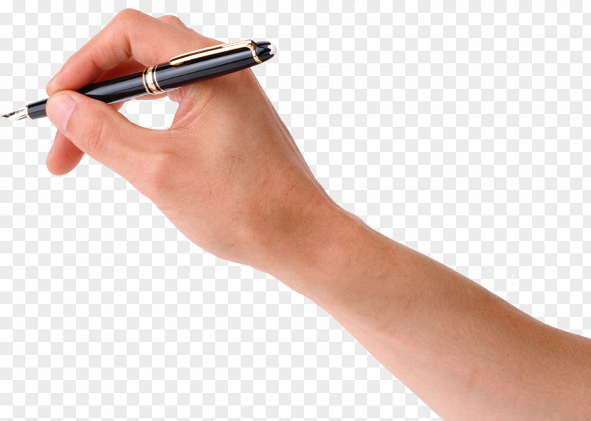 Hand Paper Pens Nib PNG