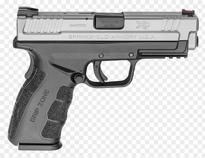 Handgun Springfield Armory HS2000 Semi-automatic Pistol 9×19mm Parabellum Firearm PNG