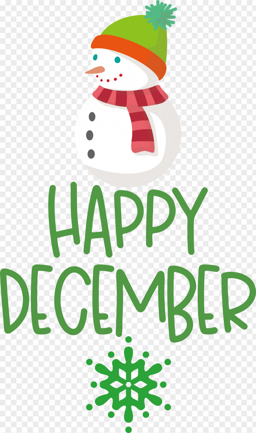 Happy December PNG