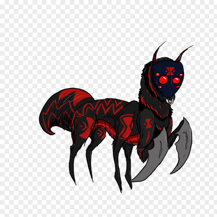 Horse Demon Insect Dog Cartoon PNG