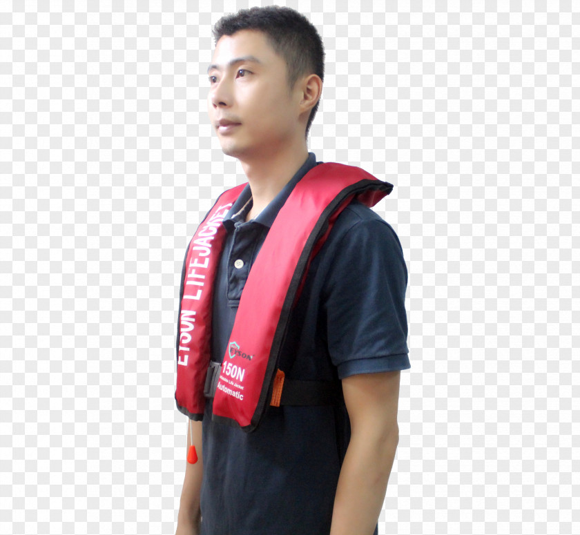 Life Jacket T-shirt Shoulder Outerwear Maroon PNG