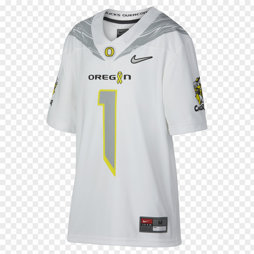 Oregon Ducks Sports Fan Jersey T-shirt Freemail Nike PNG