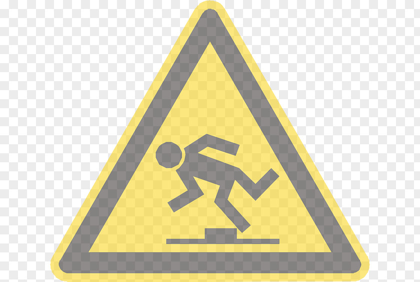 Symbol Hazard Triangle Signage Sign Traffic Line PNG