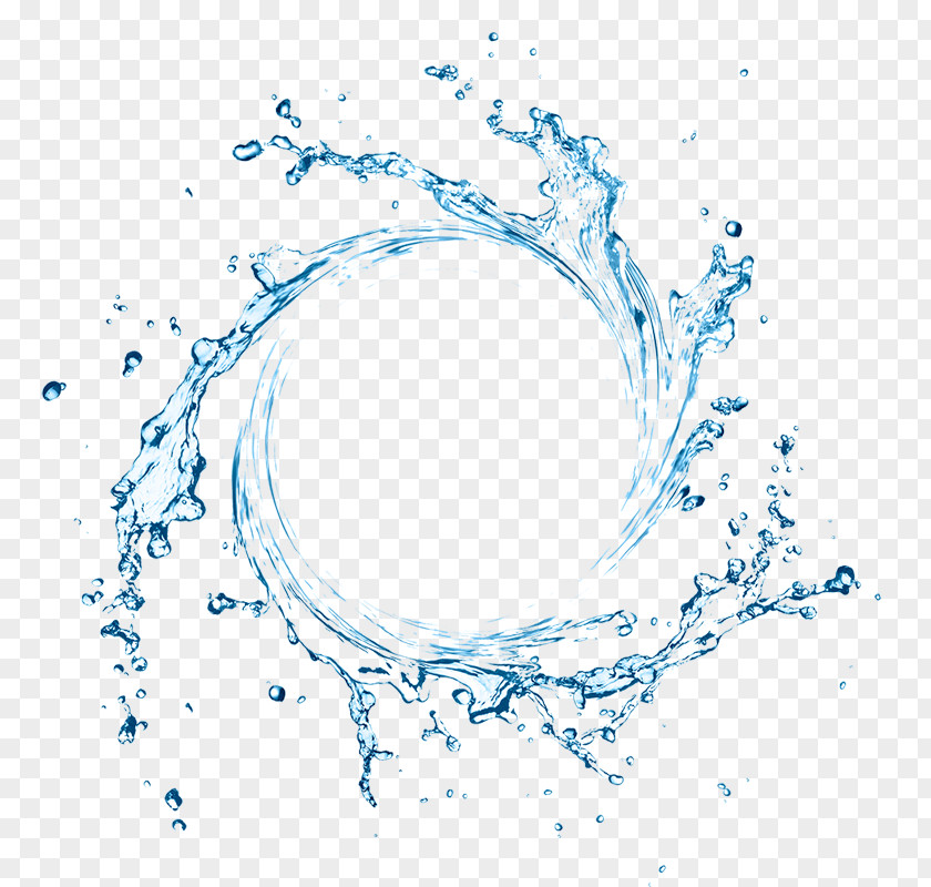 Dynamic Wave Element Water Drop Clip Art PNG