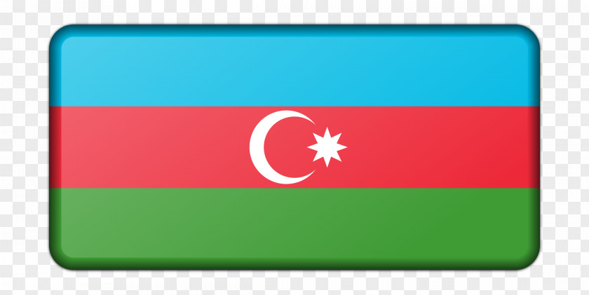 Flag Of Azerbaijan National Emblem PNG