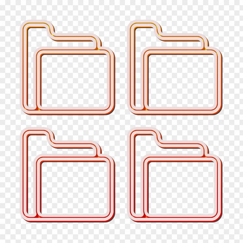 Folder And Document Icon Folders Files PNG