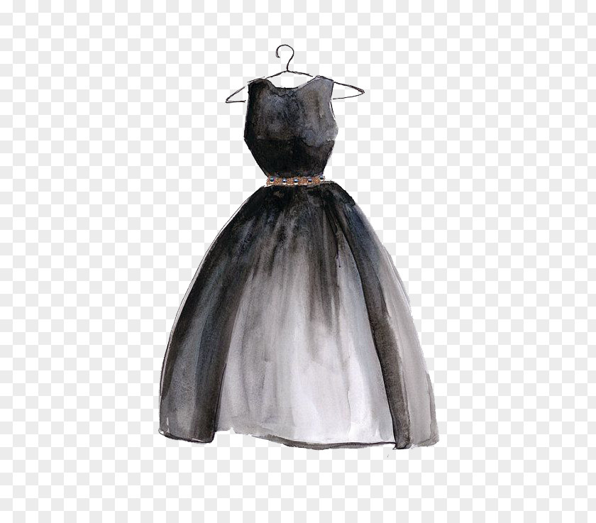 Little Black Dress Fashion Wedding Designer PNG