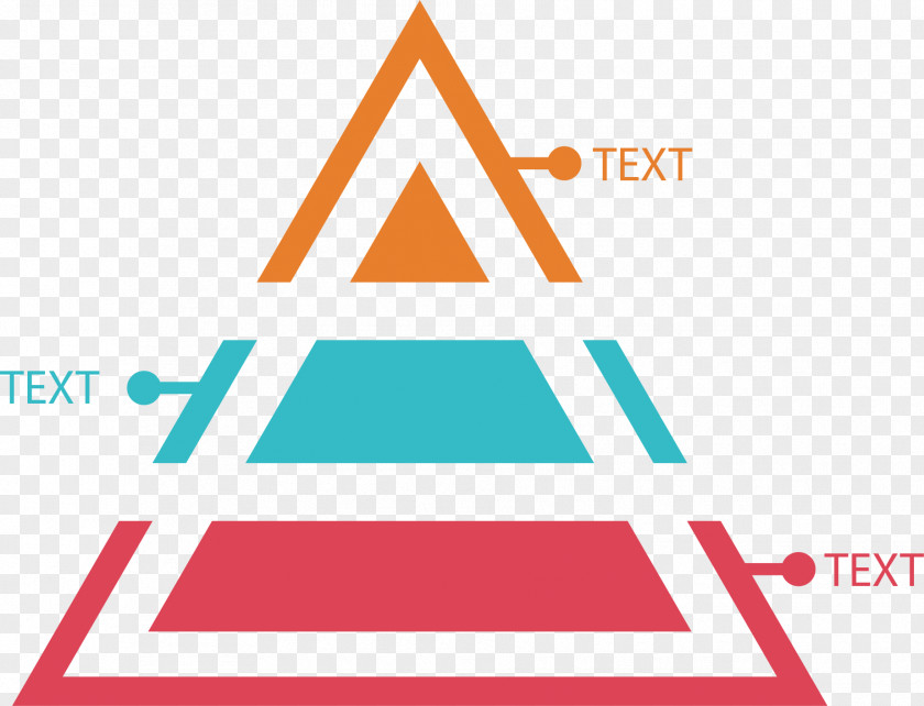 Triangle Structure Vector Diagram PNG