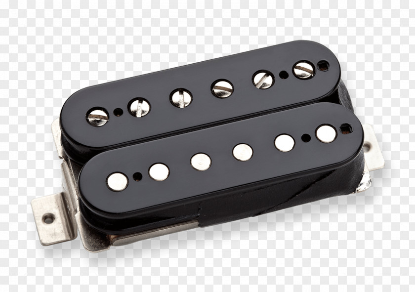 Black Shield Fender Stratocaster Seymour Duncan Humbucker Pickup PAF PNG