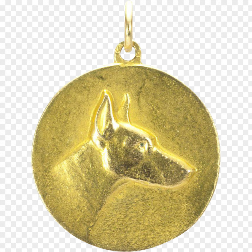 Gold Locket Christmas Ornament 01504 PNG