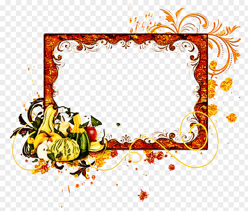 Heart Picture Frame Flower Background PNG