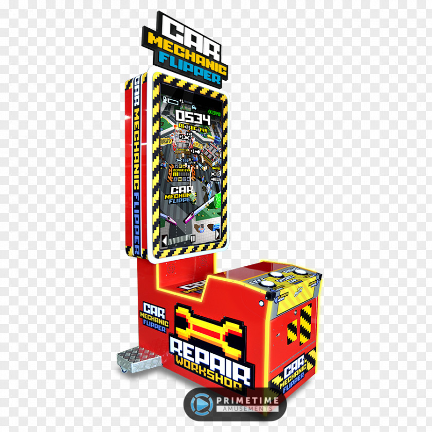 MECHANIC Drifty Chase Timberman Redemption Game Arcade Pinball PNG