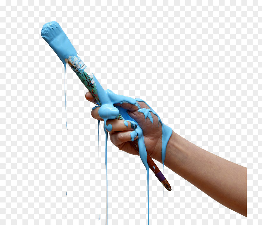 Oil Painting Paintbrush PNG